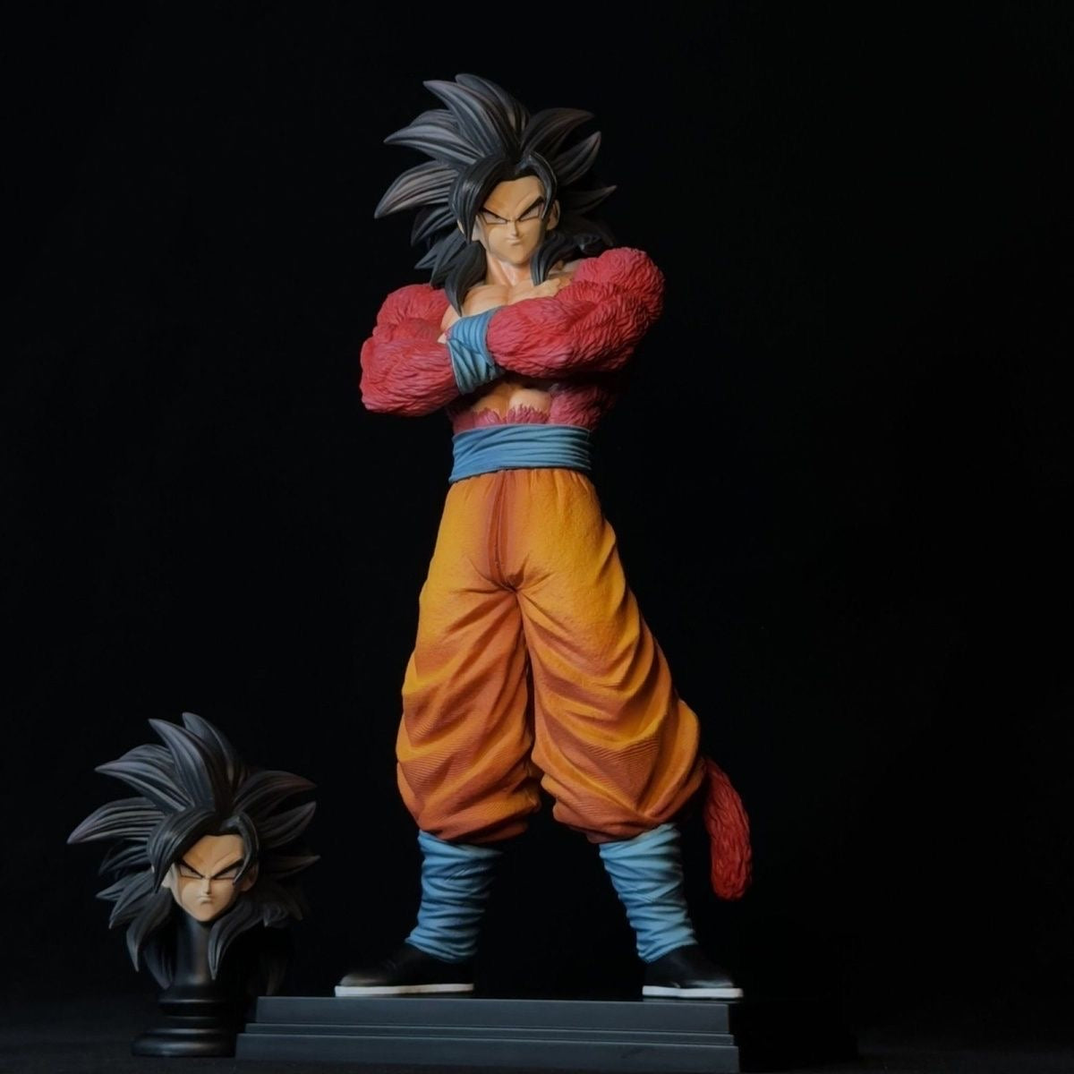 Dragon Ball GT – Vegeta & Goku Super Saiyan 4 Figures (32cm Remastered Version)