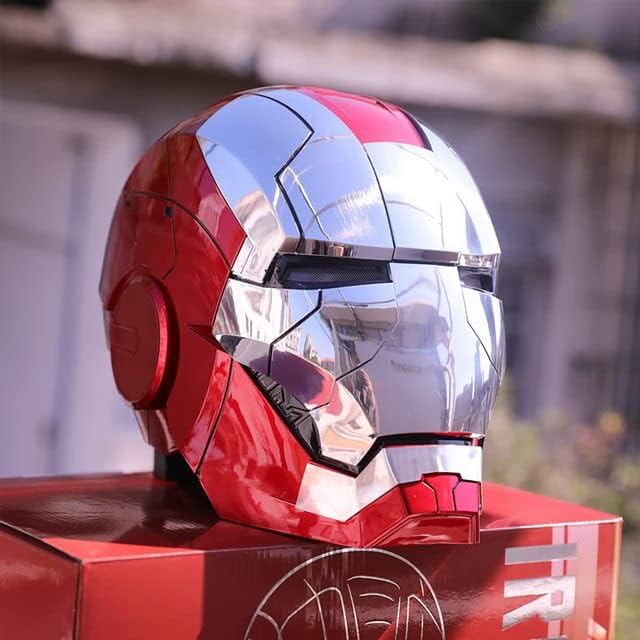Iron Man MK5 Helmet – Real Wearable Collectible Edition (Automatic Opening)