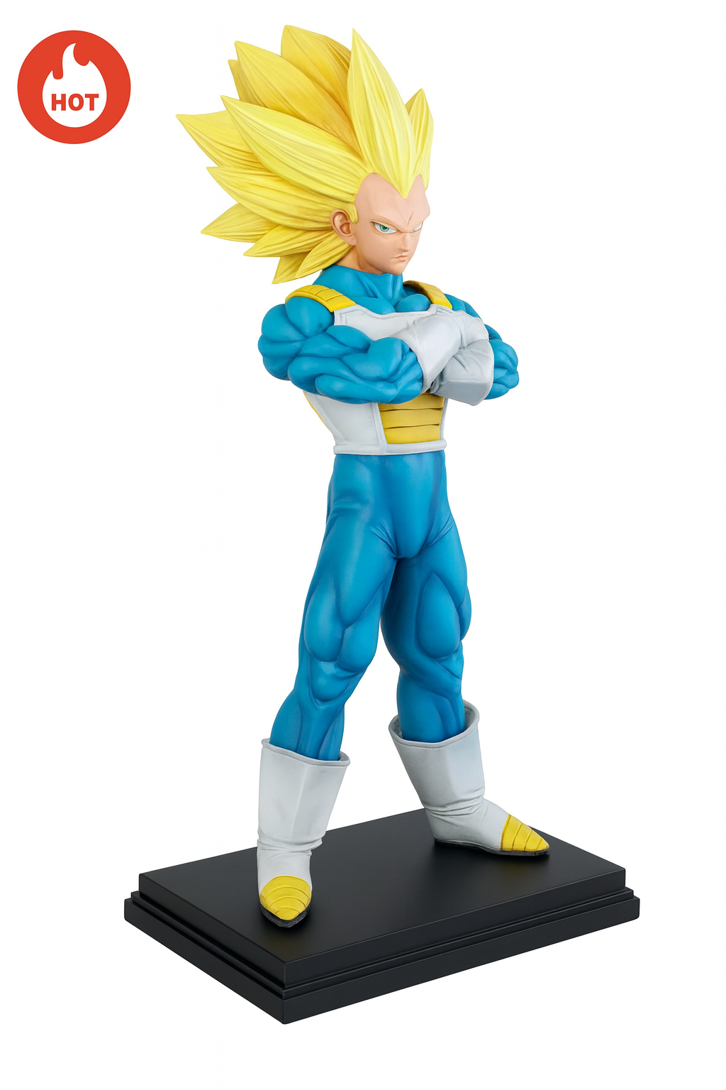 Dragon Ball Z – Vegeta Super Saiyan 3 Statue 33cm – Édition Collector