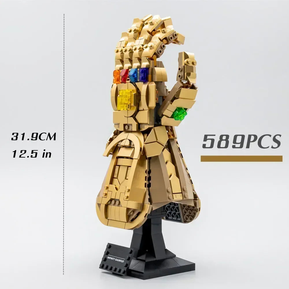 Thanos Infinity Gauntlet – LED Nano Block Model Kit