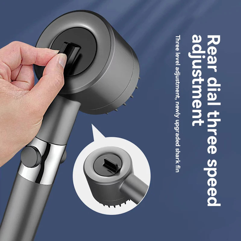Xiaomi High Pressure Shower Head – 3 Modes with Massage & Water Filter