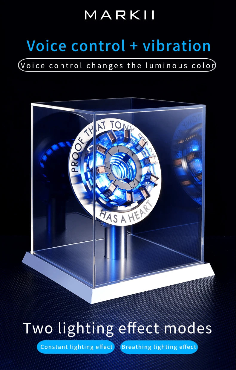 Iron Man Arc Reactor Mk1 – Alloy Chest Light Collectible