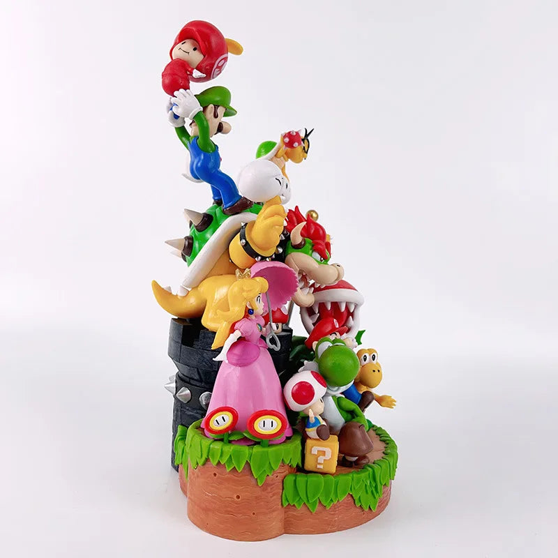 Super Mario Action Figures – 28cm Collector Edition (PVC Model Set)