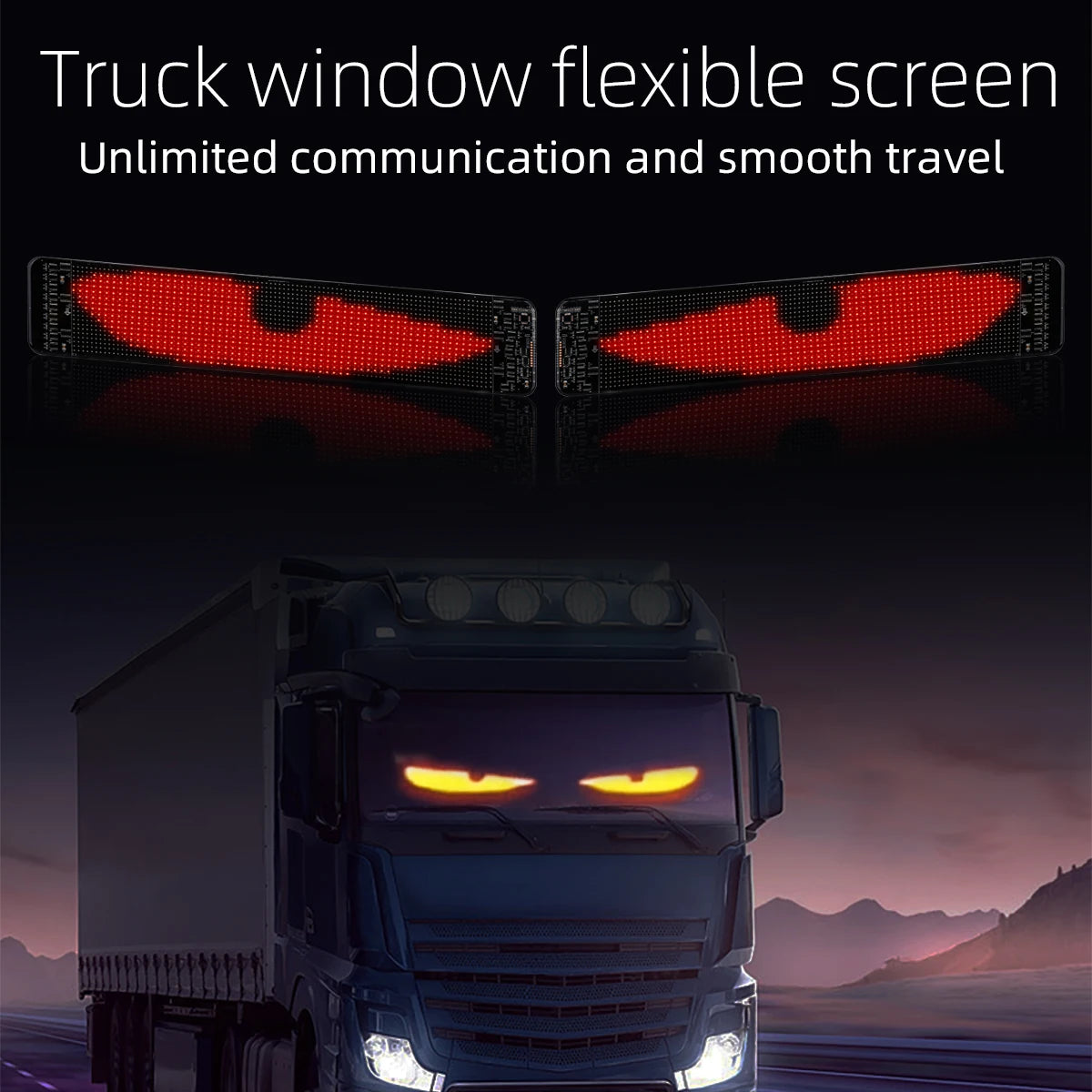 Truck LED Pixel Screen – Bluetooth & Remote Control