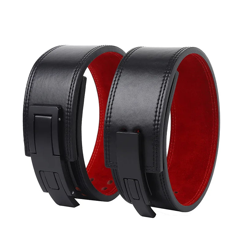 Weightlifting Belt – PU Fitness Waist Support for Squats & Deadlifts