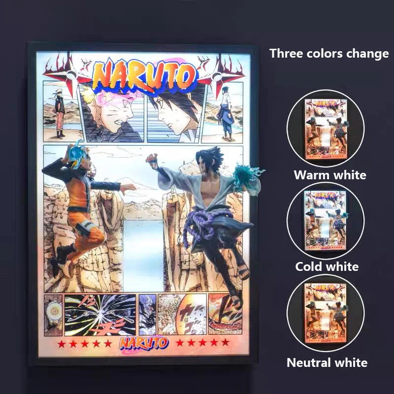 Naruto 3D LED Wall Art – Collector Edition (42x30cm)