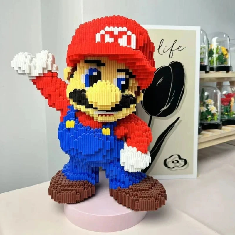 Mario Brick Toy – Mini Building Blocks Set (DIY Assembly)