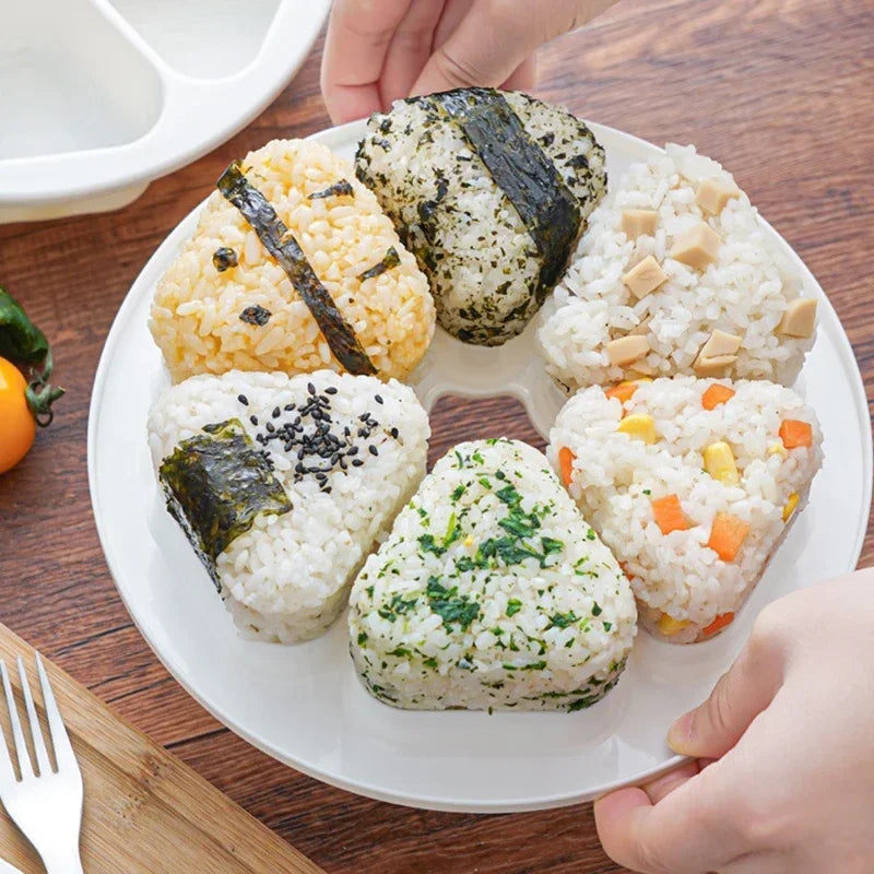 Sushi & Rice Ball Maker – 6 in 1 Non-Stick Mold