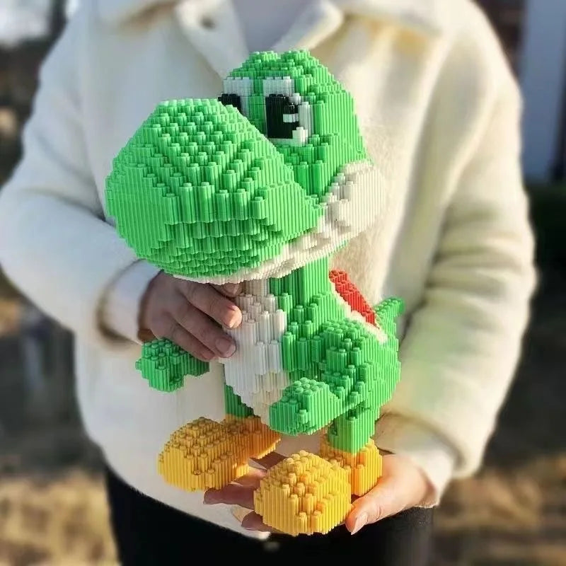 Yoshi Brick Toy – Mario Collection Edition (DIY Mini Blocks)