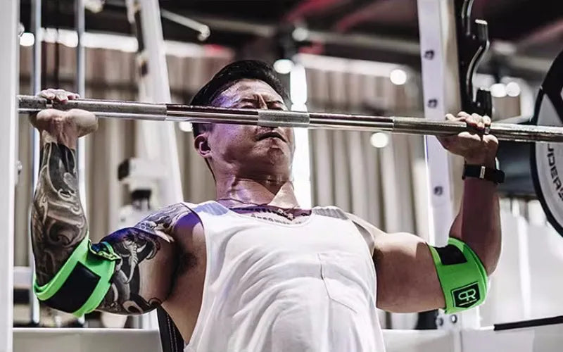 ProLift™ 90cm Adjustable Elbow Wraps – Maximum Support & Strength Training