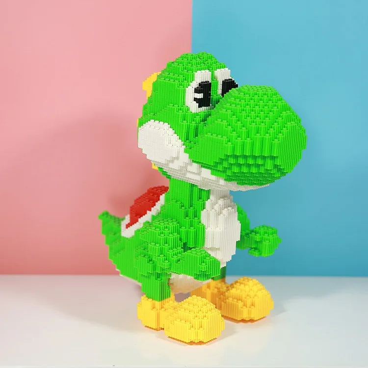 Yoshi Brick Toy – Mario Collection Edition (DIY Mini Blocks)