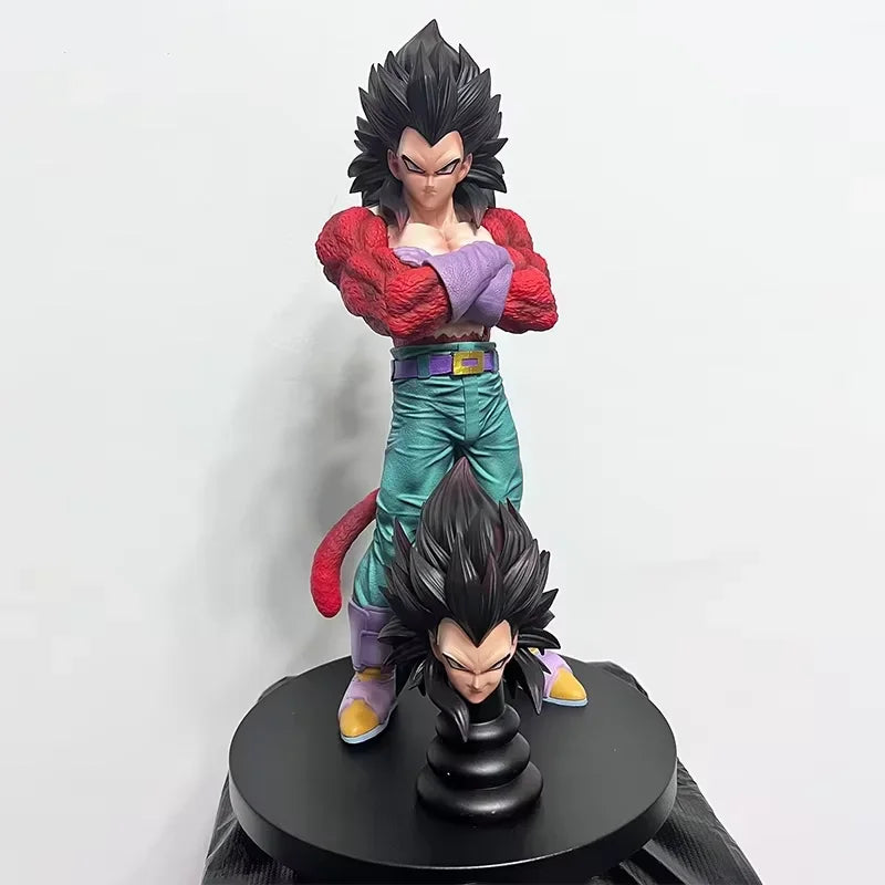Dragon Ball GT – Vegeta & Goku Super Saiyan 4 Figures (32cm Remastered Version)