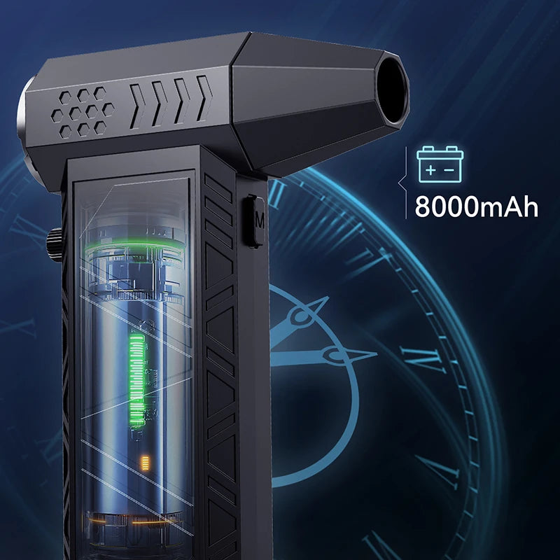 380000RPM Turbo Air Blower – Powerful Dust Cleaner & Vacuum