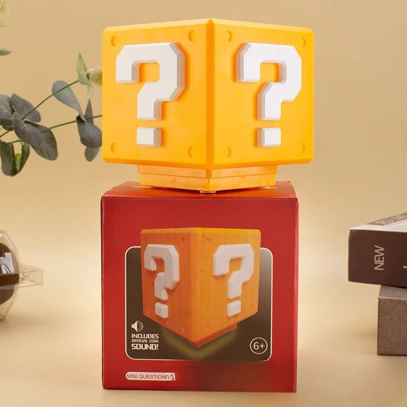 MysteryBlock – LED Question Mark Lamp (USB Rechargeable)