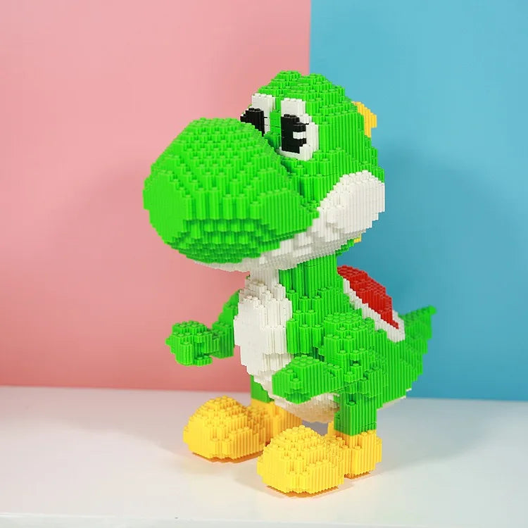 Yoshi Brick Toy – Mario Collection Edition (DIY Mini Blocks)