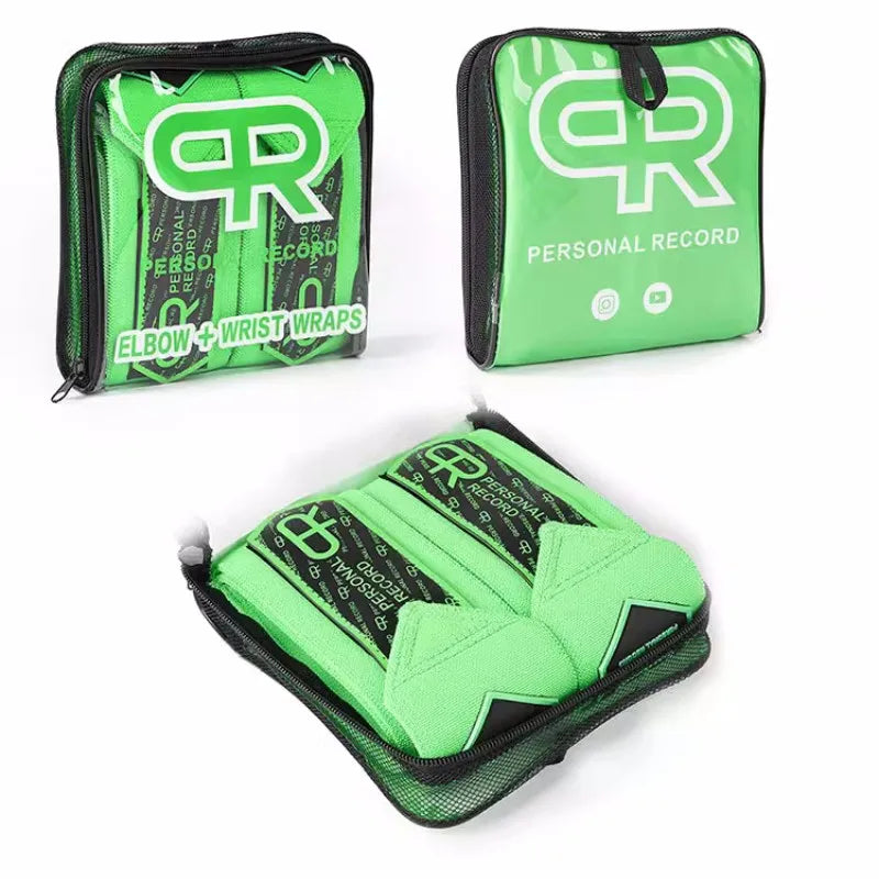 ProLift™ 90cm Adjustable Elbow Wraps – Maximum Support & Strength Training