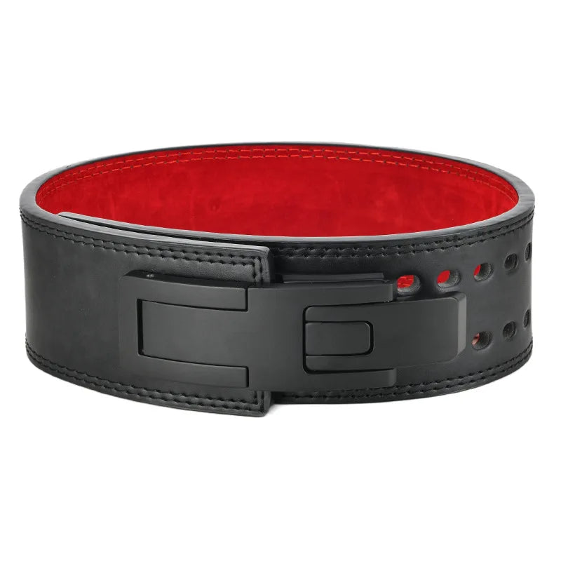 Weightlifting Belt – PU Fitness Waist Support for Squats & Deadlifts