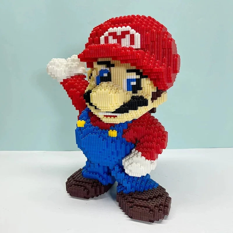 Mario Brick Toy – Mini Building Blocks Set (DIY Assembly)