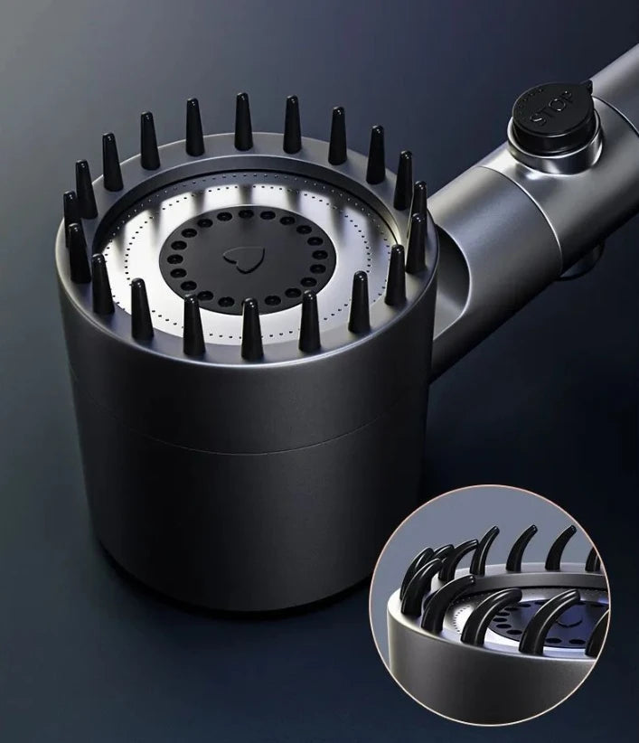 Xiaomi High Pressure Shower Head – 3 Modes with Massage & Water Filter