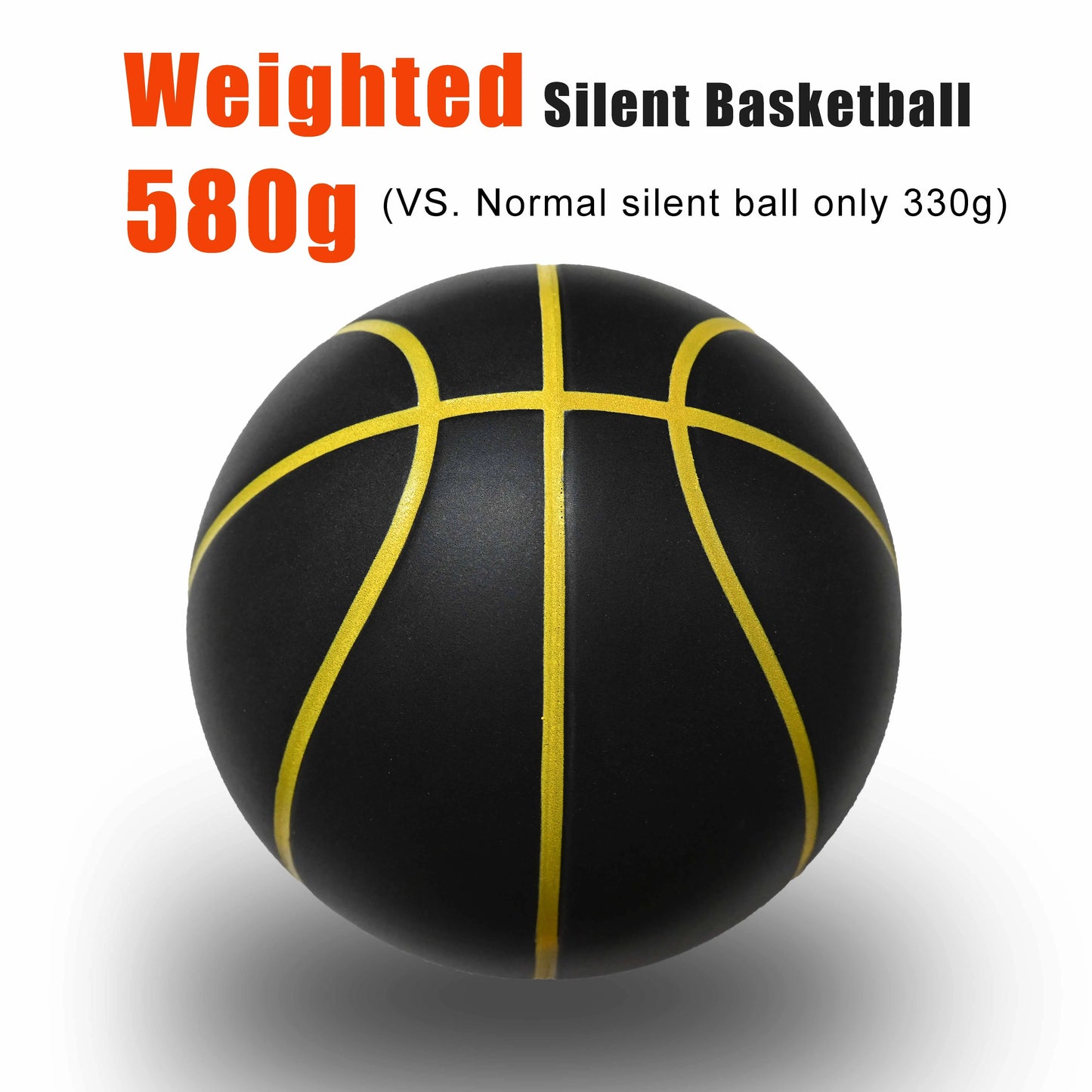 Grooved Silent Basketball Size 7# 6# 5# Men/Women/Children Indoor Dribble Practice Bounce Quiet Soft Airless Foam Ball No Noises