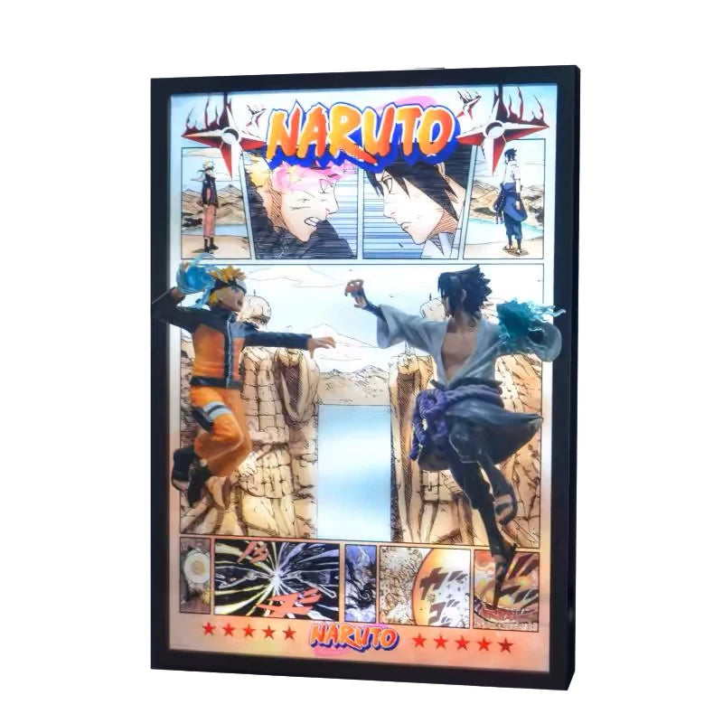 Naruto 3D LED Wall Art – Collector Edition (42x30cm)