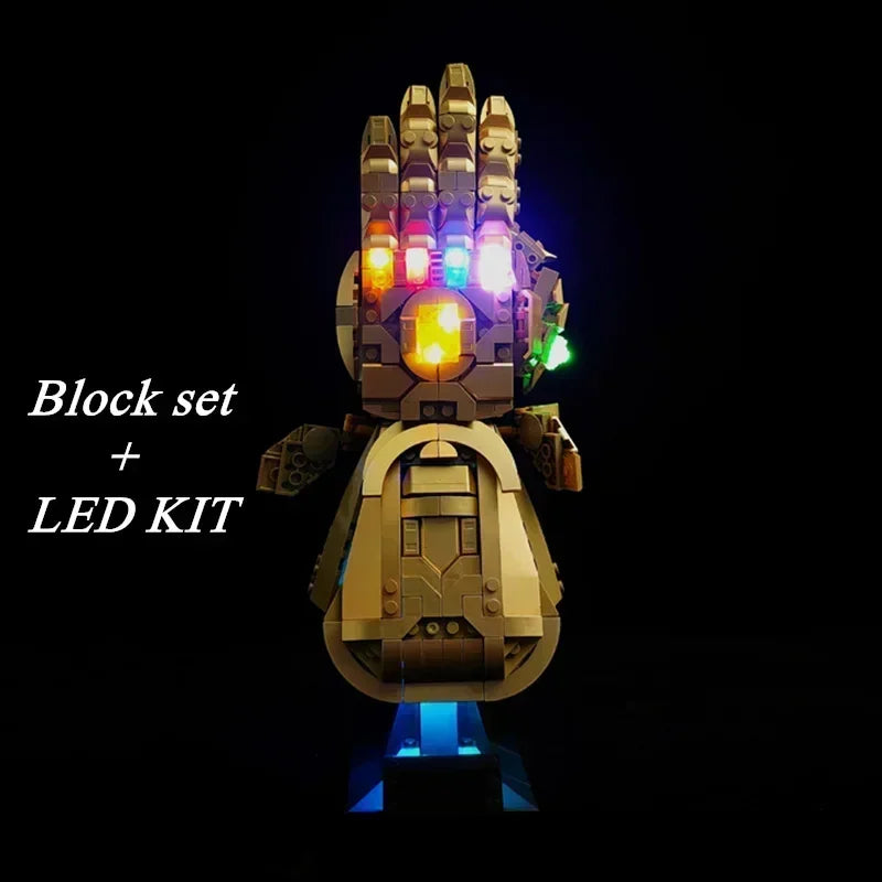 Thanos Infinity Gauntlet – LED Nano Block Model Kit