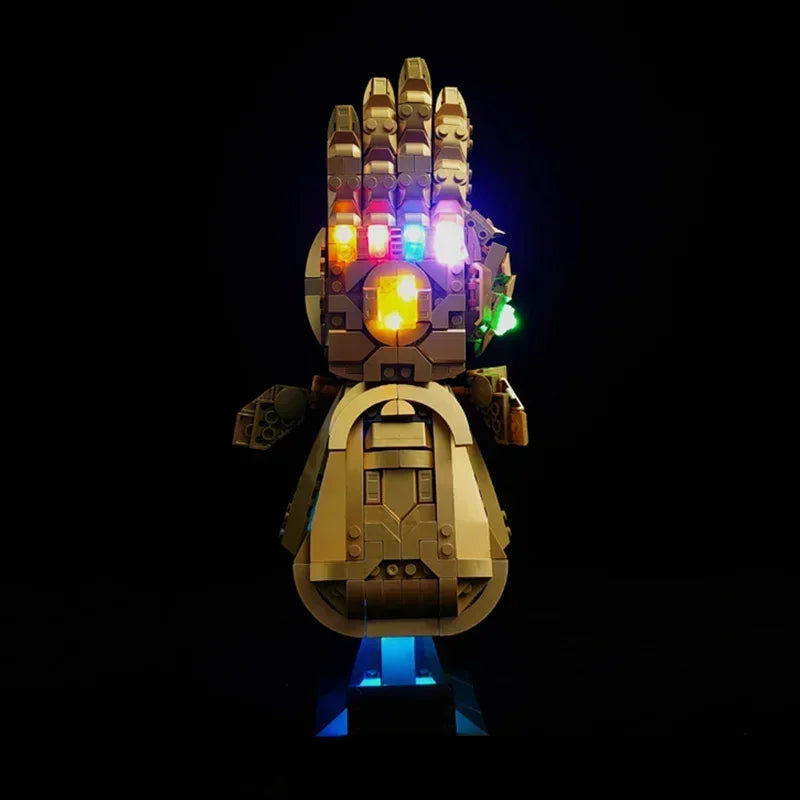 Thanos Infinity Gauntlet – LED Nano Block Model Kit