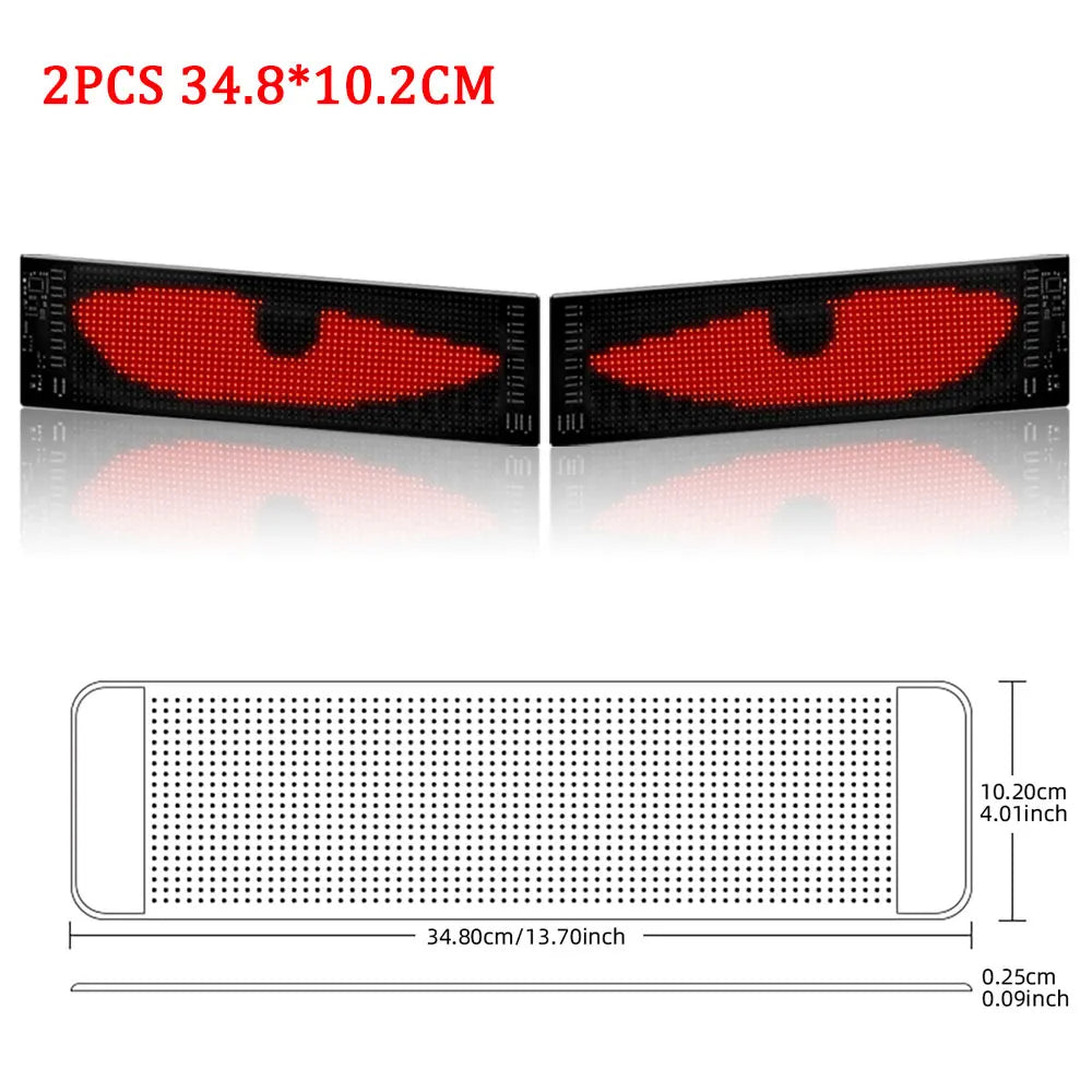 Truck LED Pixel Screen – Bluetooth & Remote Control