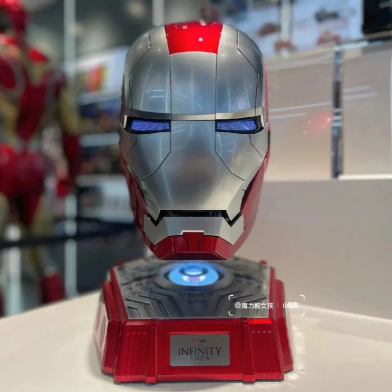 Iron Man MK5 Helmet – Real Wearable Collectible Edition (Automatic Opening)