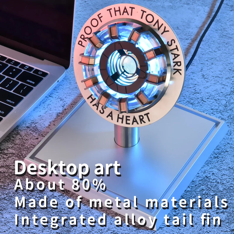 Iron Man Arc Reactor Mk1 – Alloy Chest Light Collectible