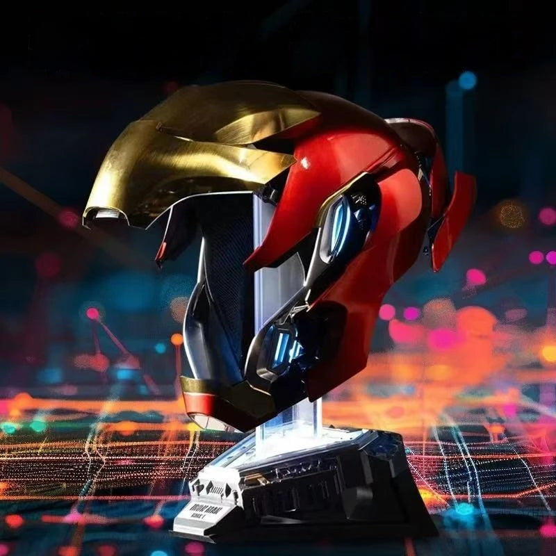 Iron Man MK5 Helmet – Real Wearable Collectible Edition (Automatic Opening)