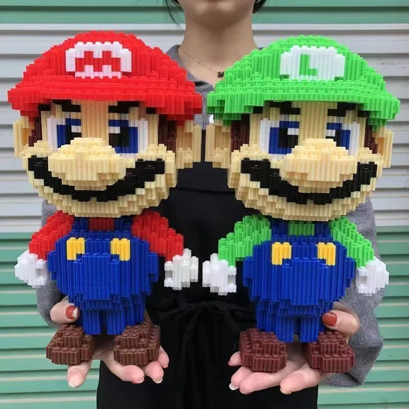 Mario Brick Toy – Mini Building Blocks Set (DIY Assembly)