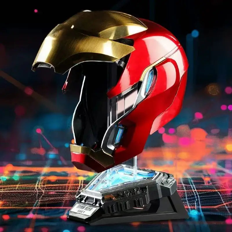 Iron Man MK5 Helmet – Real Wearable Collectible Edition (Automatic Opening)