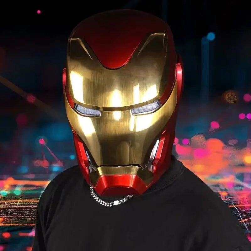 Iron Man MK5 Helmet – Real Wearable Collectible Edition (Automatic Opening)