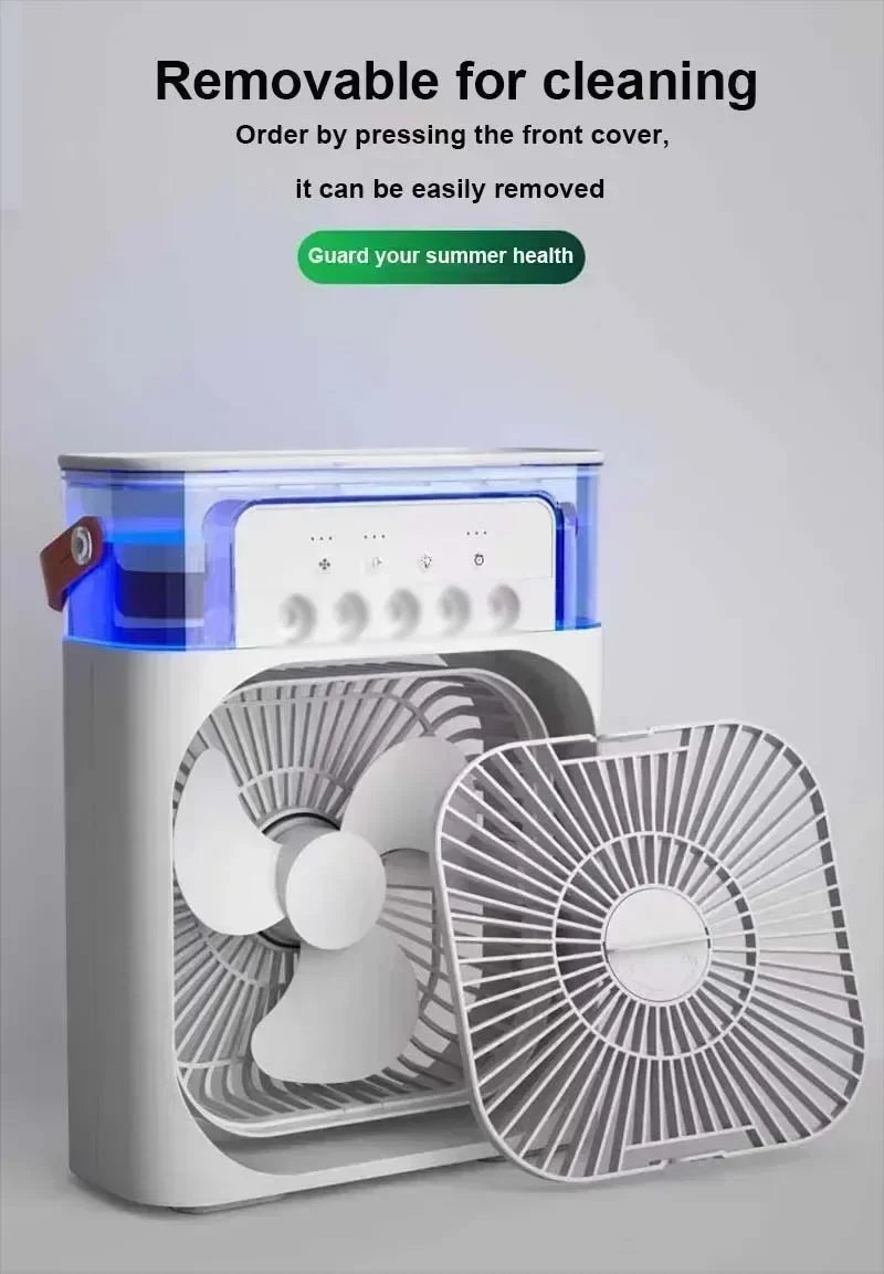 Xiaomi™ 3-in-1 Air Cooler – Mini AC, Humidifier & LED Fan