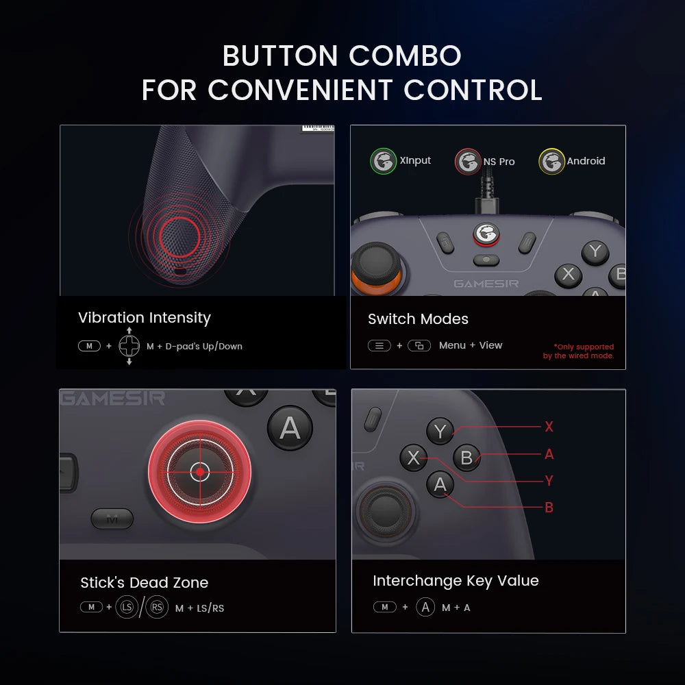 GameSir T4 Nova Lite Wireless Controller – Switch/PC/iOS/Android