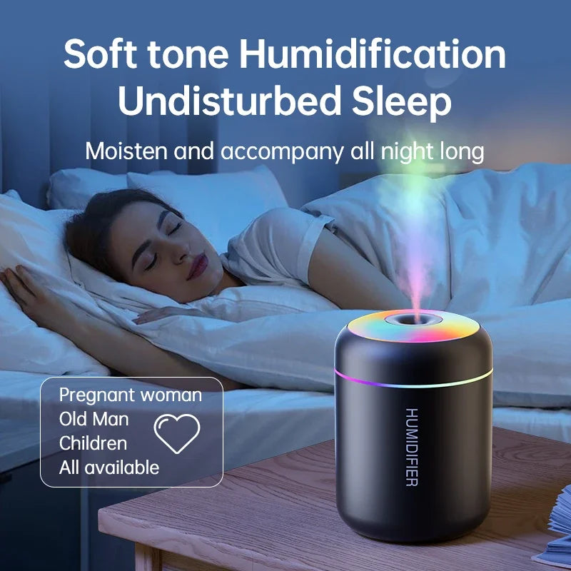 Mini Diffuseur LED 180ML - Air & Ambiance