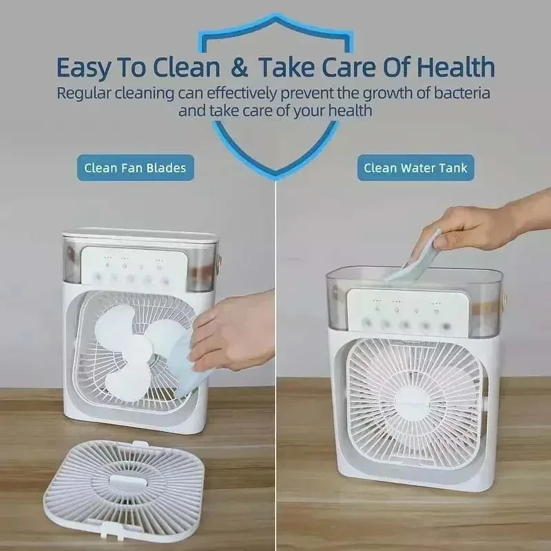 Xiaomi™ 3-in-1 Air Cooler – Mini AC, Humidifier & LED Fan