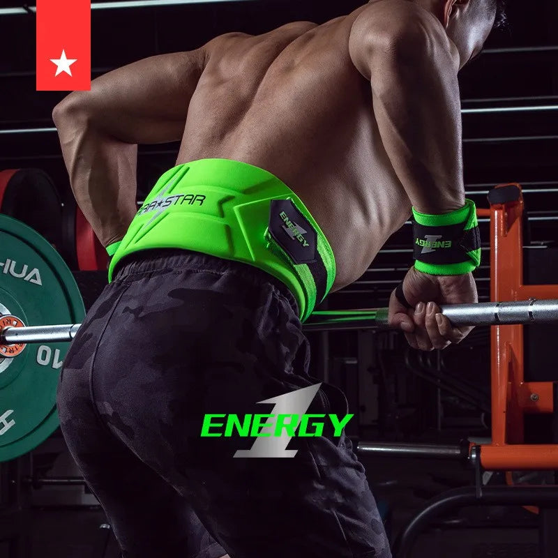 SteelCore™ Adjustable Lifting Belt – Back Support for Deadlifts & Squats