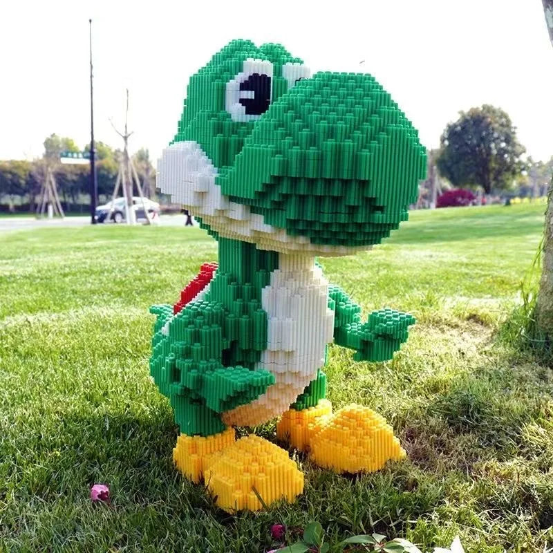 Yoshi Brick Toy – Mario Collection Edition (DIY Mini Blocks)