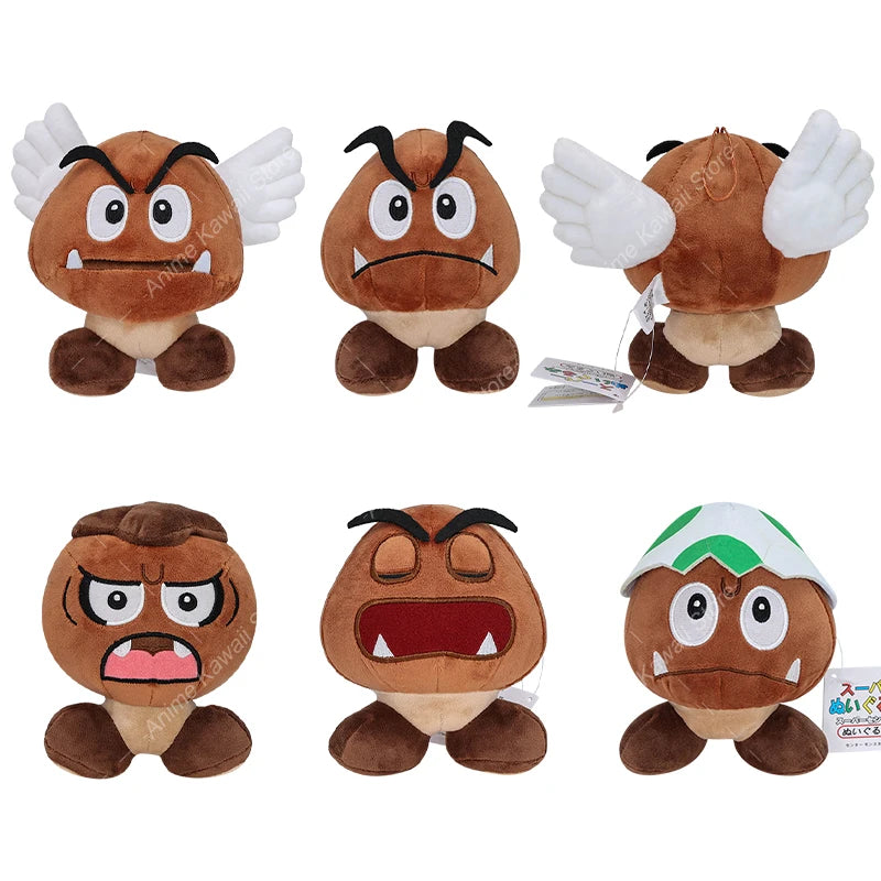 Goomba & Friends – Mario Plush Villains (5 Styles)