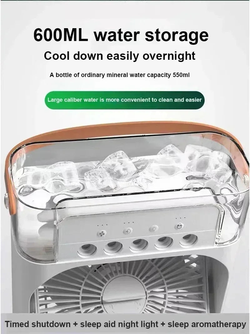 Xiaomi™ 3-in-1 Air Cooler – Mini AC, Humidifier & LED Fan