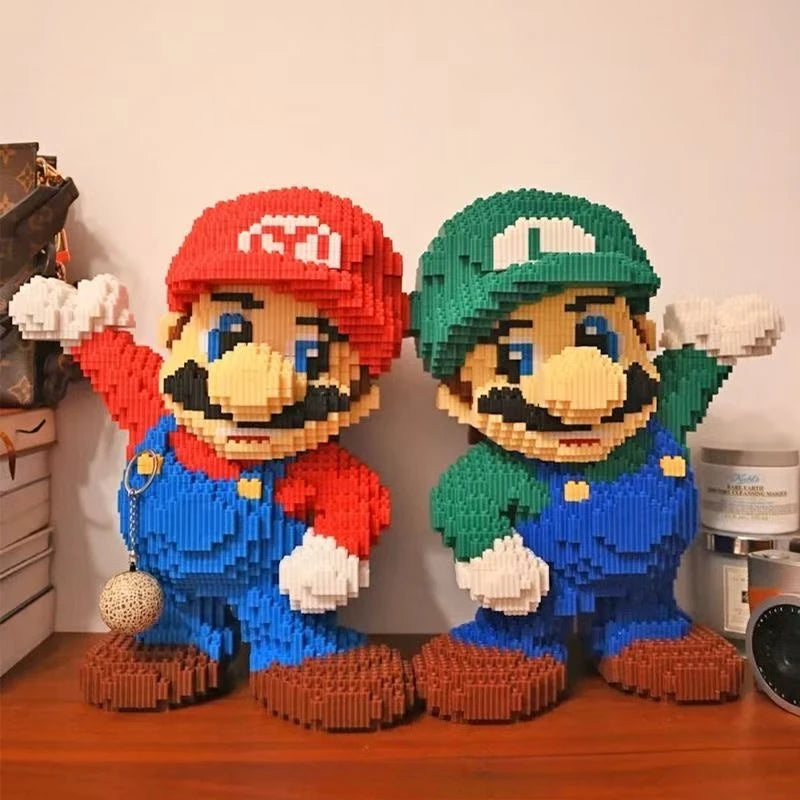 Mario Brick Toy – Mini Building Blocks Set (DIY Assembly)