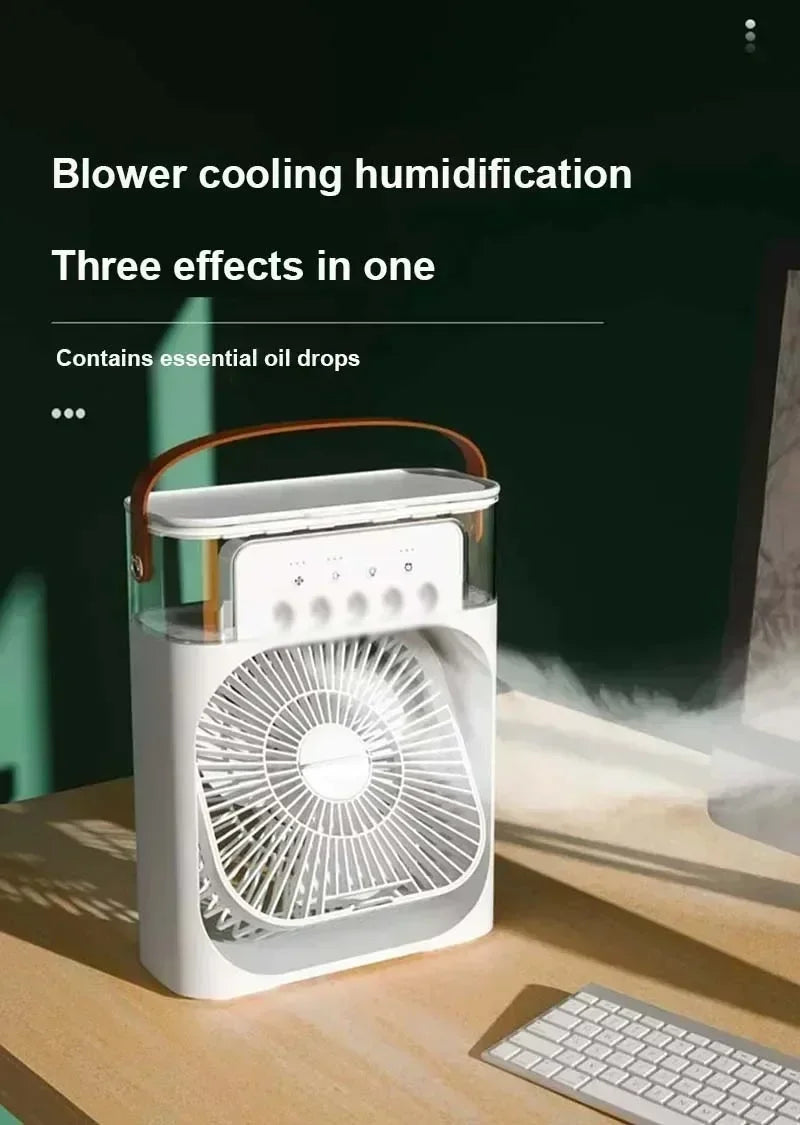 Xiaomi™ 3-in-1 Air Cooler – Mini AC, Humidifier & LED Fan