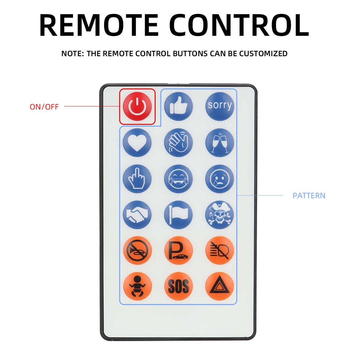 Truck LED Pixel Screen – Bluetooth & Remote Control