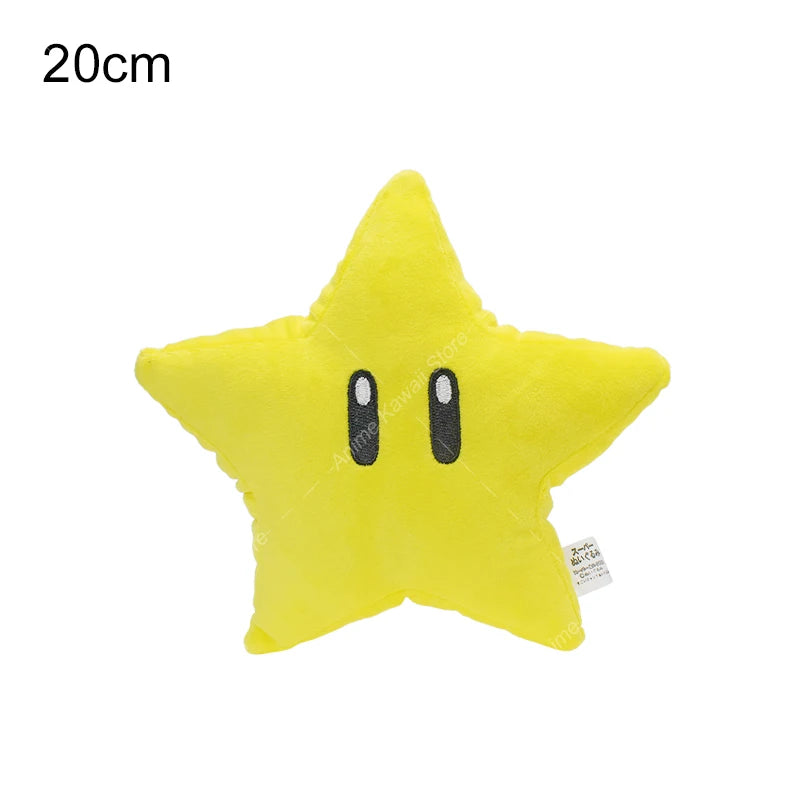 Super Star Plush – Shine Bright Edition (Mario Style Toy)