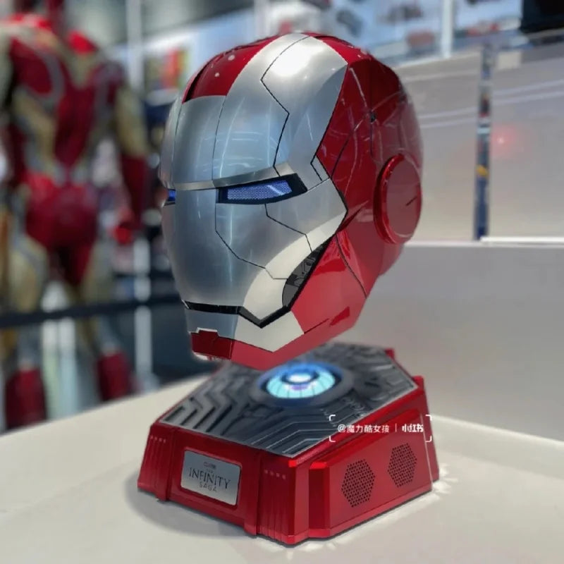 Iron Man MK5 Helmet – Real Wearable Collectible Edition (Automatic Opening)