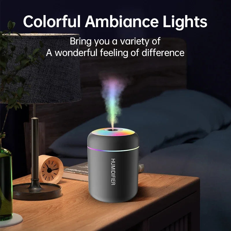 Mini Diffuseur LED 180ML - Air & Ambiance
