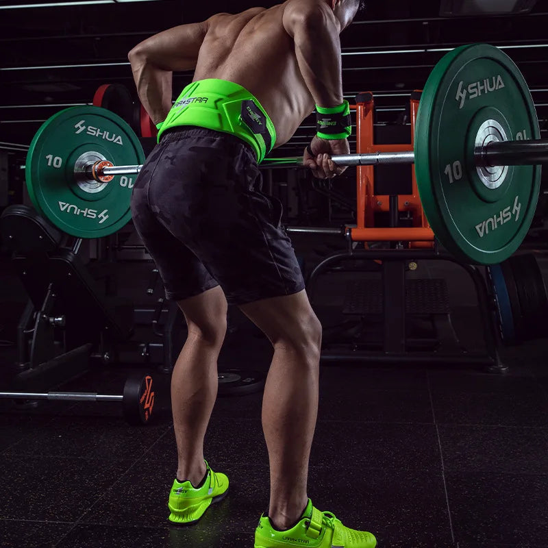 SteelCore™ Adjustable Lifting Belt – Back Support for Deadlifts & Squats