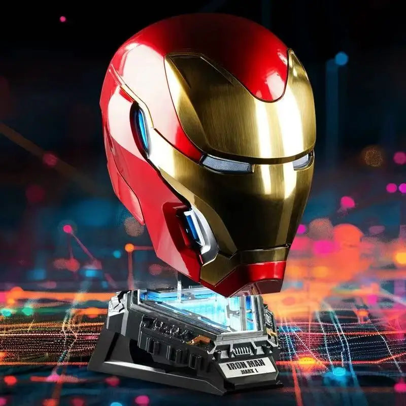 Iron Man MK5 Helmet – Real Wearable Collectible Edition (Automatic Opening)